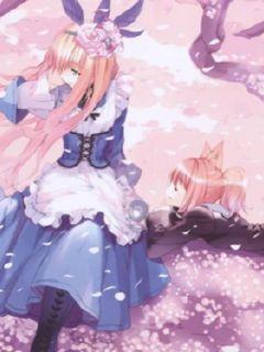 动漫少女DIY冰淇淋